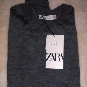 Zara wool blend knit sweater